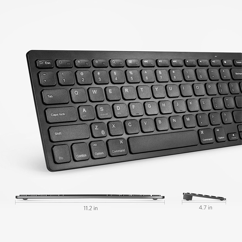 Teclado inalambrico Anker negro