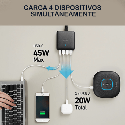 Cargador de pared Anker PP III 25 W USB-C