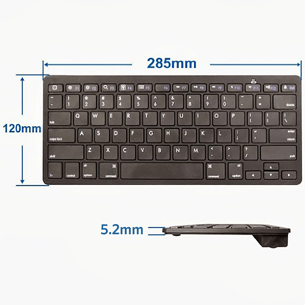 Teclado inalambrico Anker negro