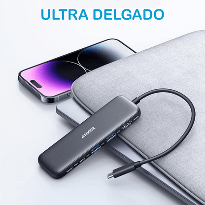 Multipuerto Anker 332 USB-C (5-in-1) negro