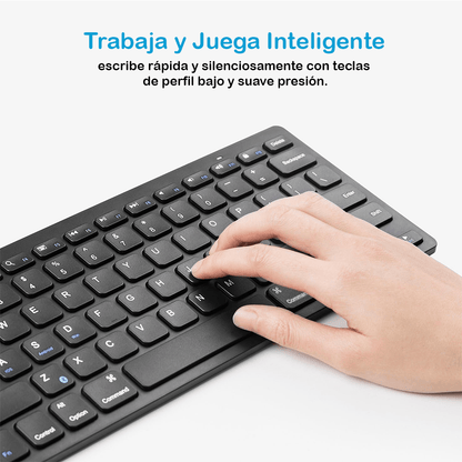 Teclado inalambrico Anker negro