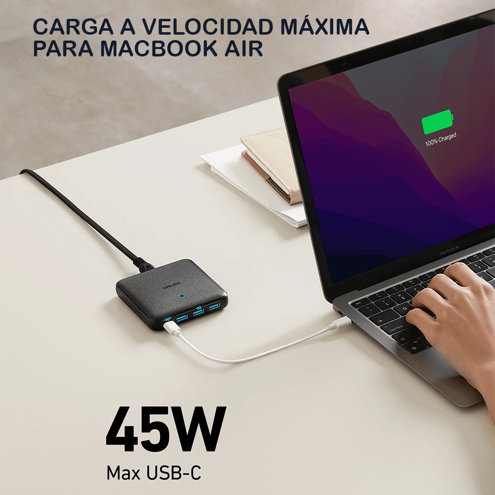 Cargador de pared Anker PP III 25 W USB-C