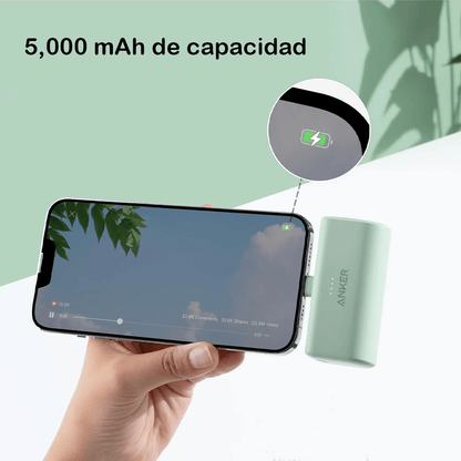 Power Bank Anker 621 conector Lightning 12W 5000mAh negro