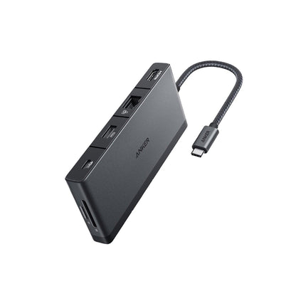 Multipuerto Anker 552 USB-C (9 en 1, 4K HDMI) negro