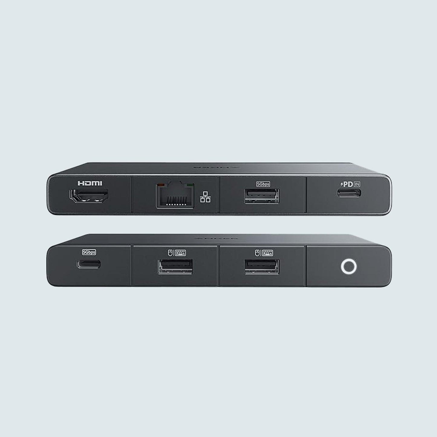 Multipuerto Anker 552 USB-C (9 en 1, 4K HDMI) negro