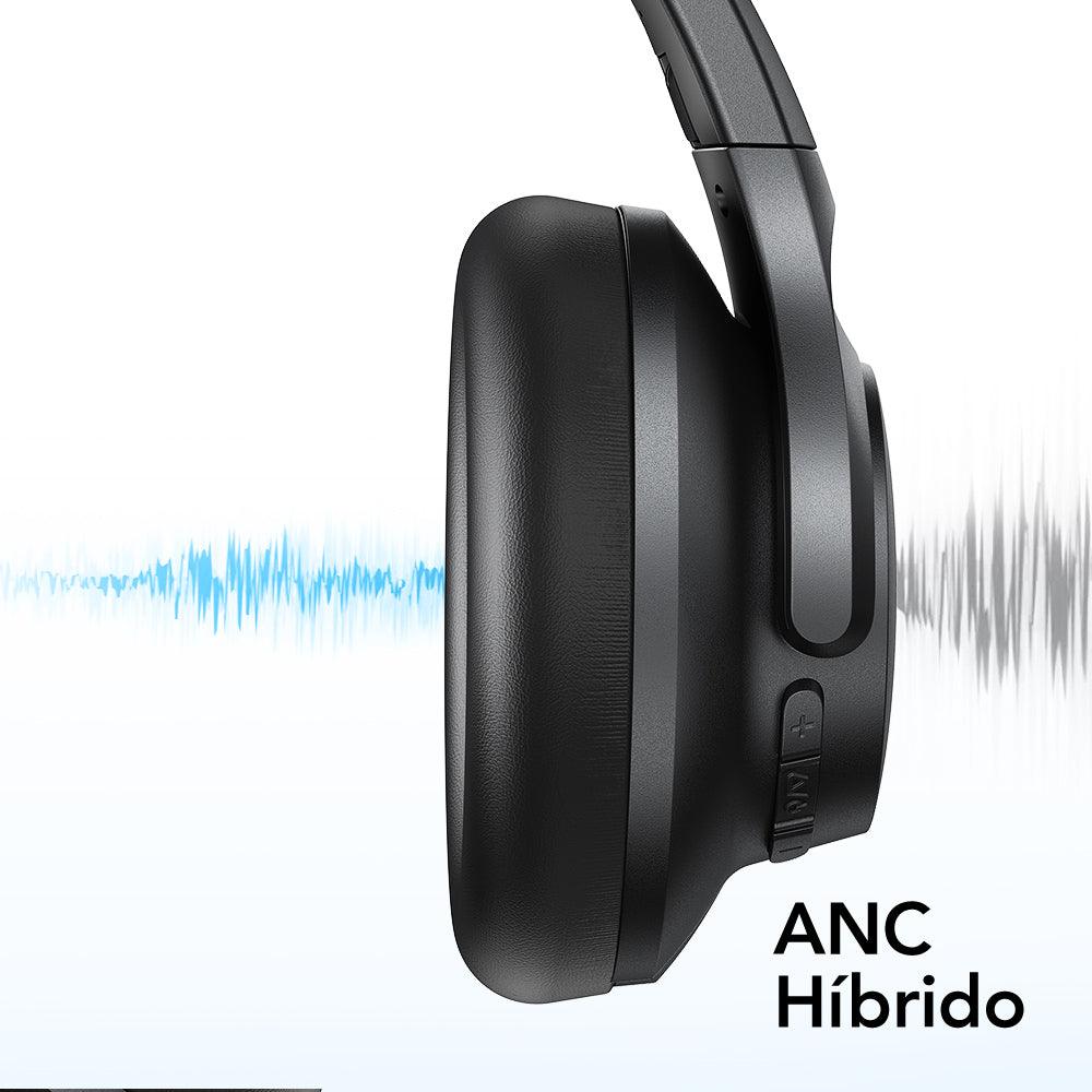 Audífonos Soundcore Q20i negros