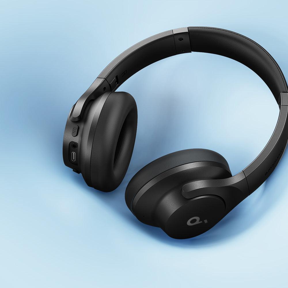 Audífonos Soundcore Q20i negros